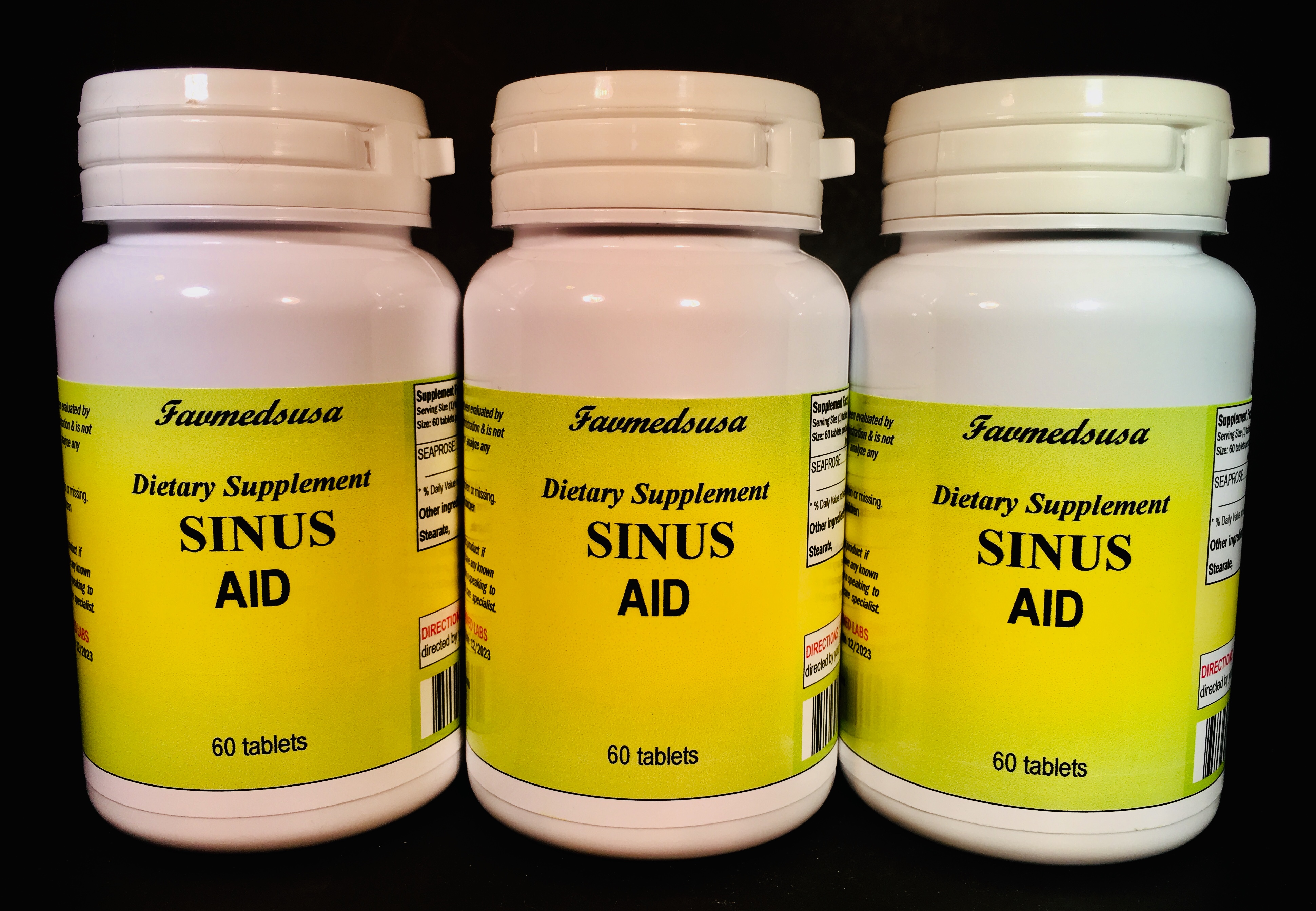 Sinus Aid (Seaprose) - 180 (3x60) tablets